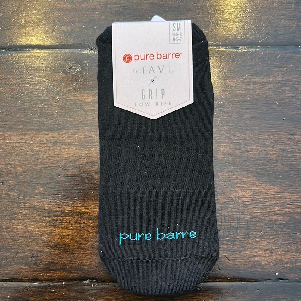 Brand New Pure Barre Turquoise Socks